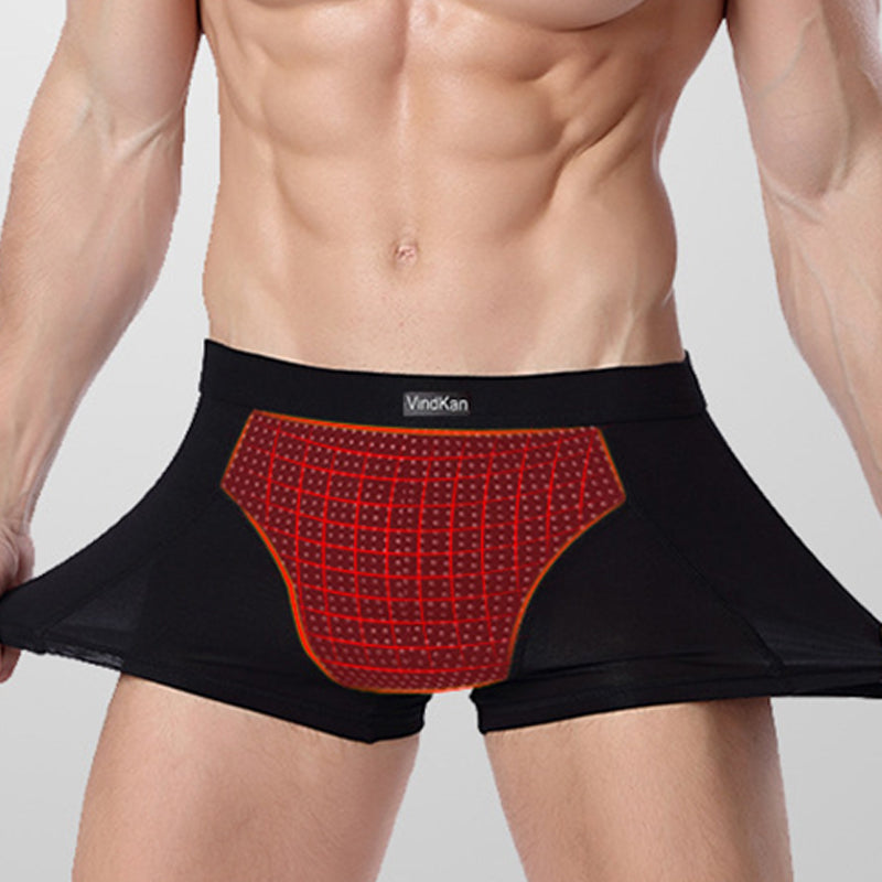 Men's Far Infrared Functional Modal Boxer Briefs