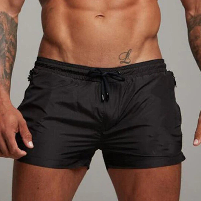 Mens Beach Board Shorts Waterproof Fitness Pants