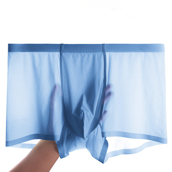 Men's Ultra-thin Soft Ice Silk Trunks