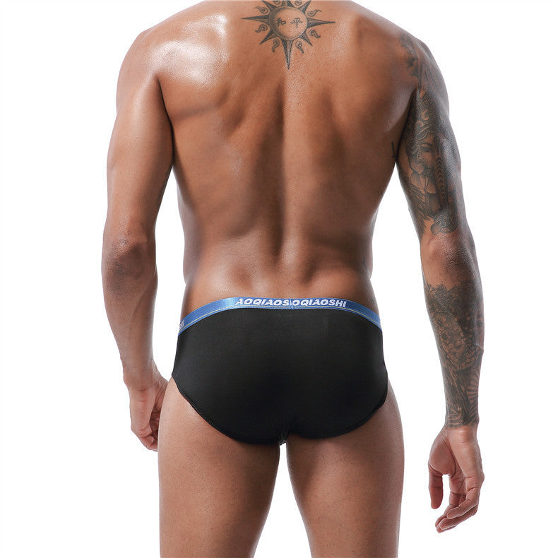 4 Pack Modal U Convex Pouch Seamless Briefs for Men