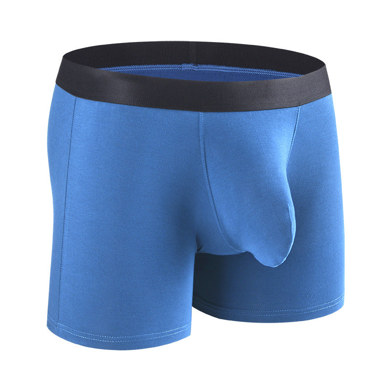 Men's Separate Big Pouch Long Boxer Briefs