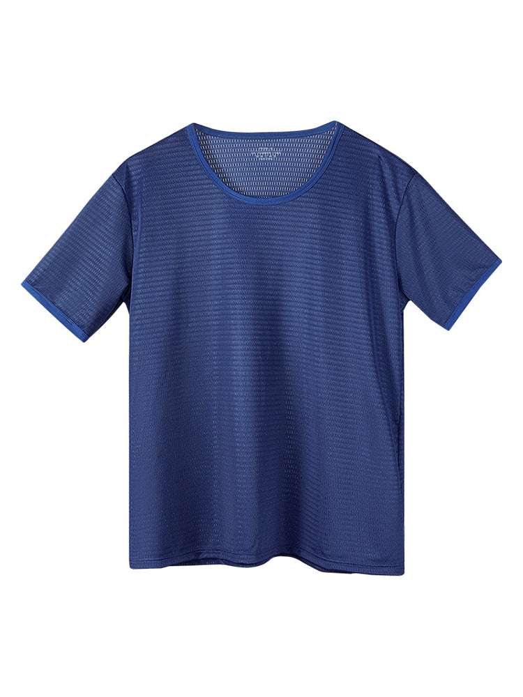 Quick-drying Ice Silk Seamless Breathable Sport T-shirt