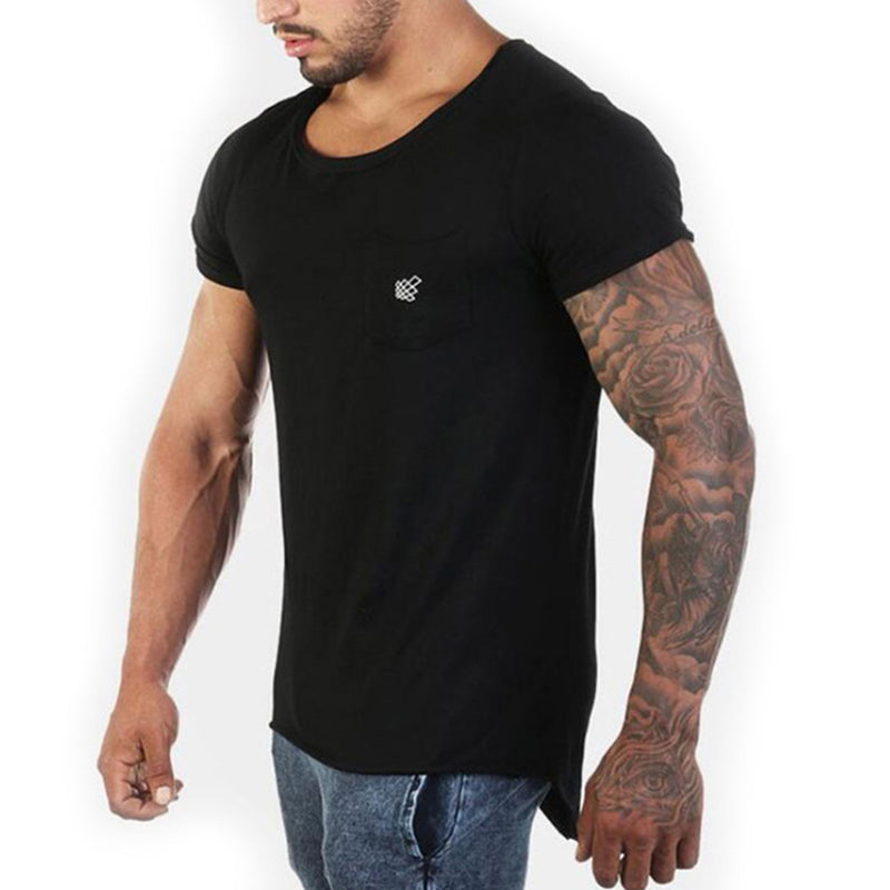 Mens Summer Breathable Fitness T-Shirts