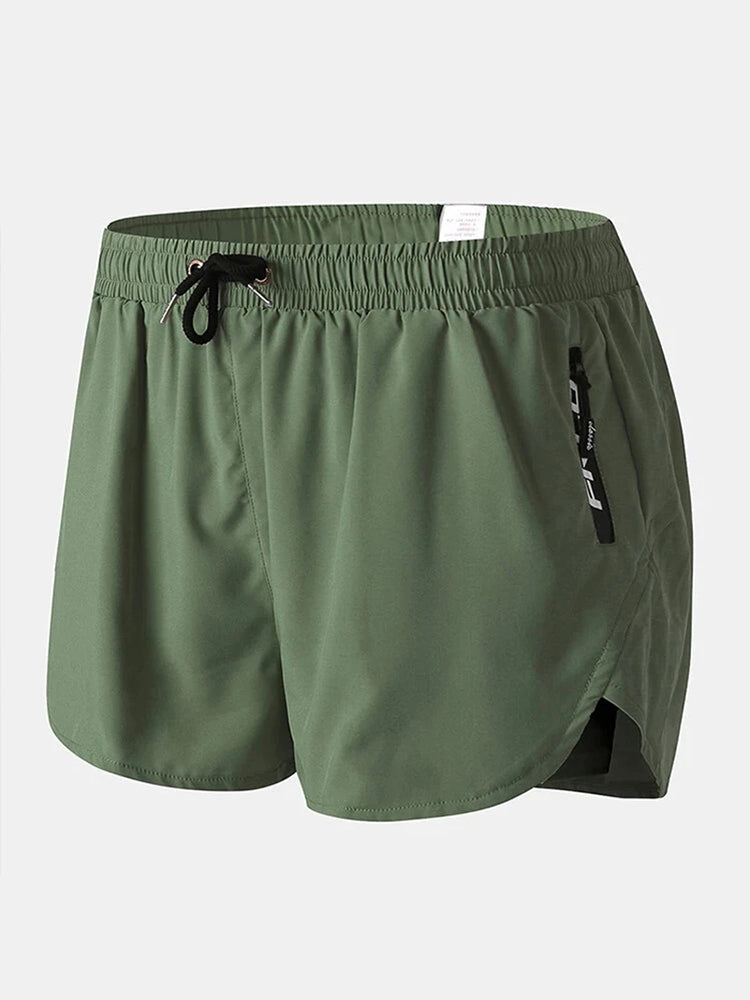 Men Swim Trunks Moisture Wicking Liner Shorts