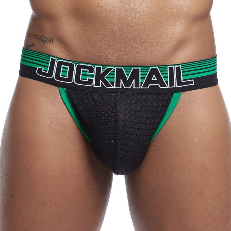 Stylish Spell Color Fabric Elastic Waistband Pouch Brief