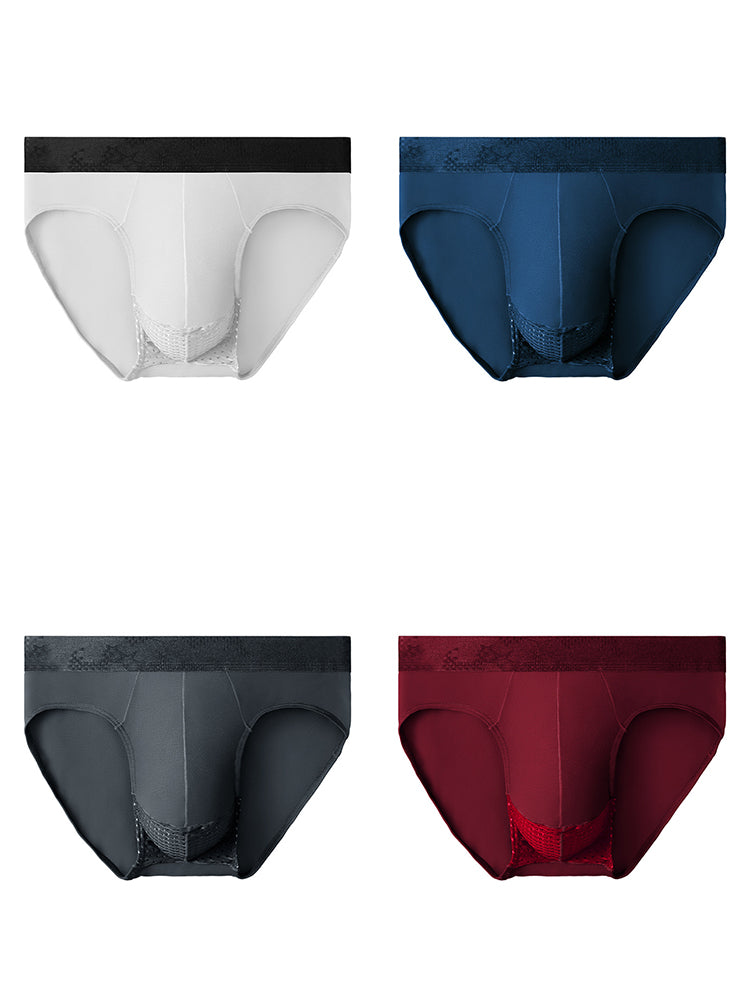 4 Pack Men's Breathable Modal Briefs