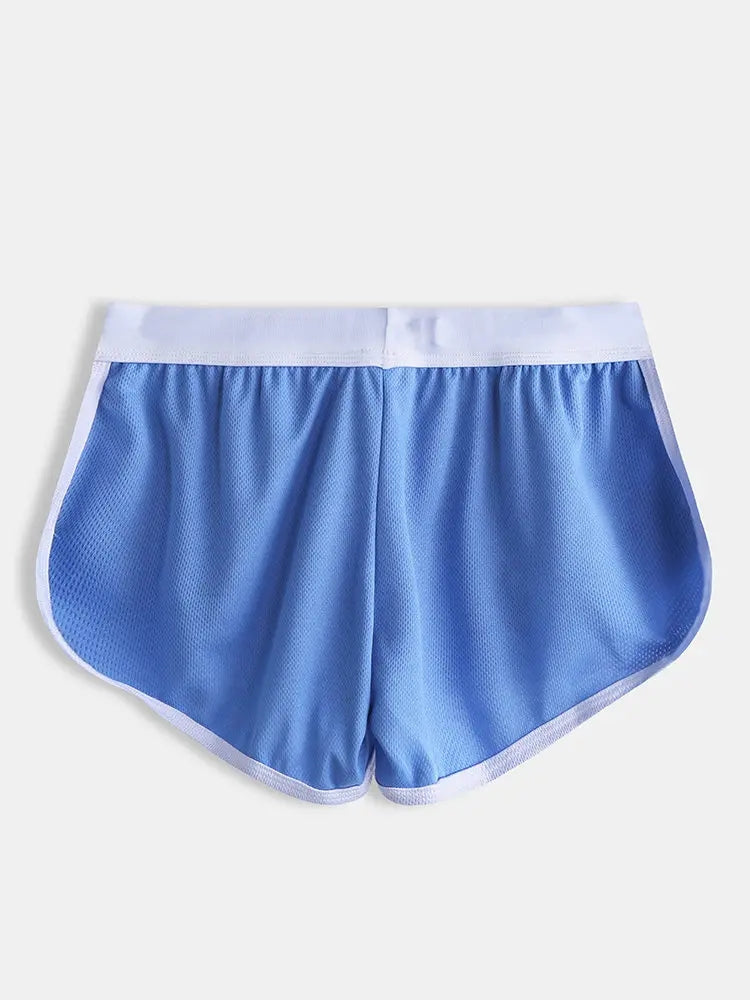 2 Pack Drawstring Leisure Men's Loose Boxer Shorts