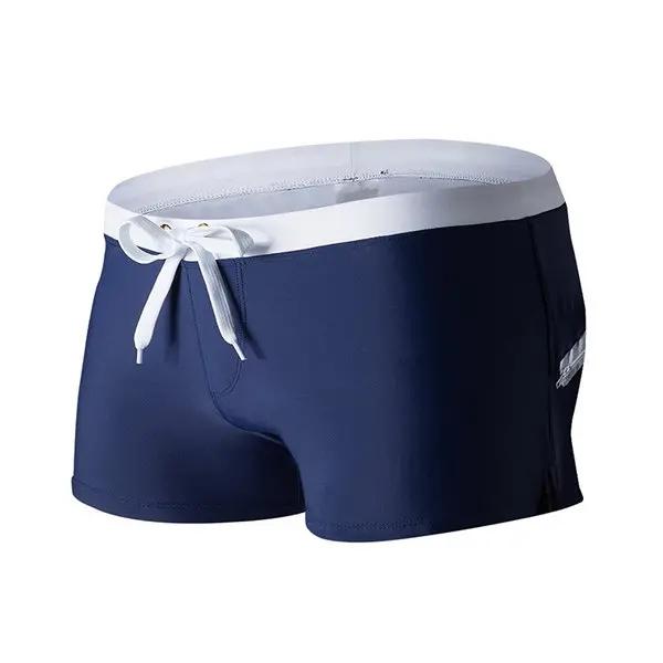 Men's Quick Drying Drawstring Swim Trunks