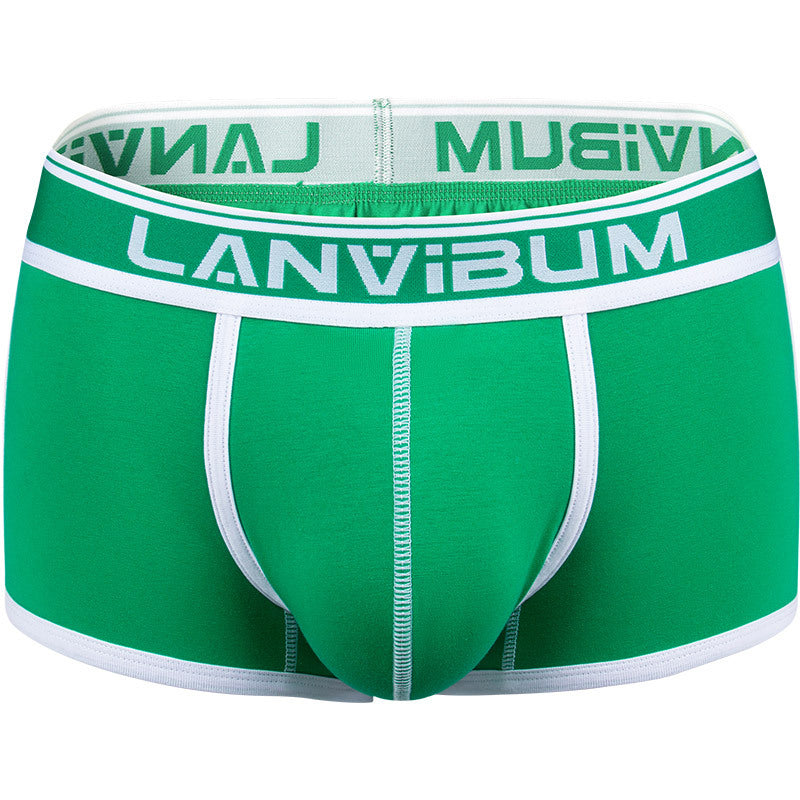 Mens Contrast Color Boxer Briefs