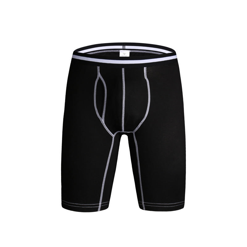 Men's Sports Boxer Brief Fly Front with Pouch