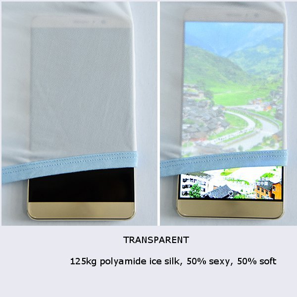 Sexy Ice Silk Patchwork Seamless Breathable Underwear