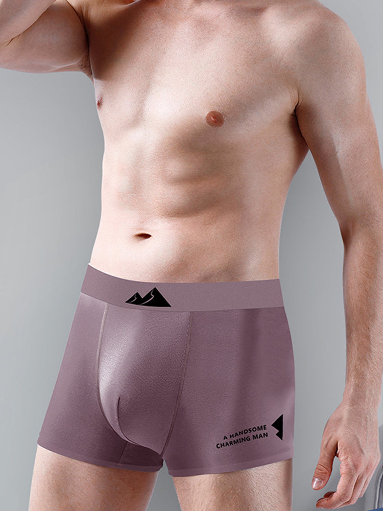 3 Pack Men's Breathable Modal Trunks Underwear