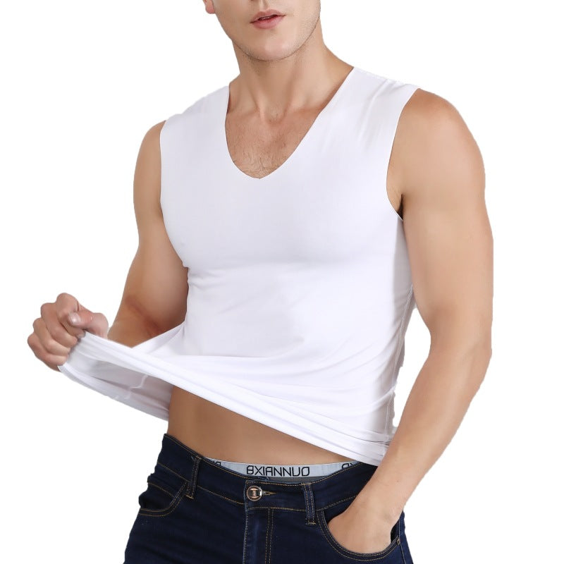 Men's Ice Silk Seamless Quick-drying Vest