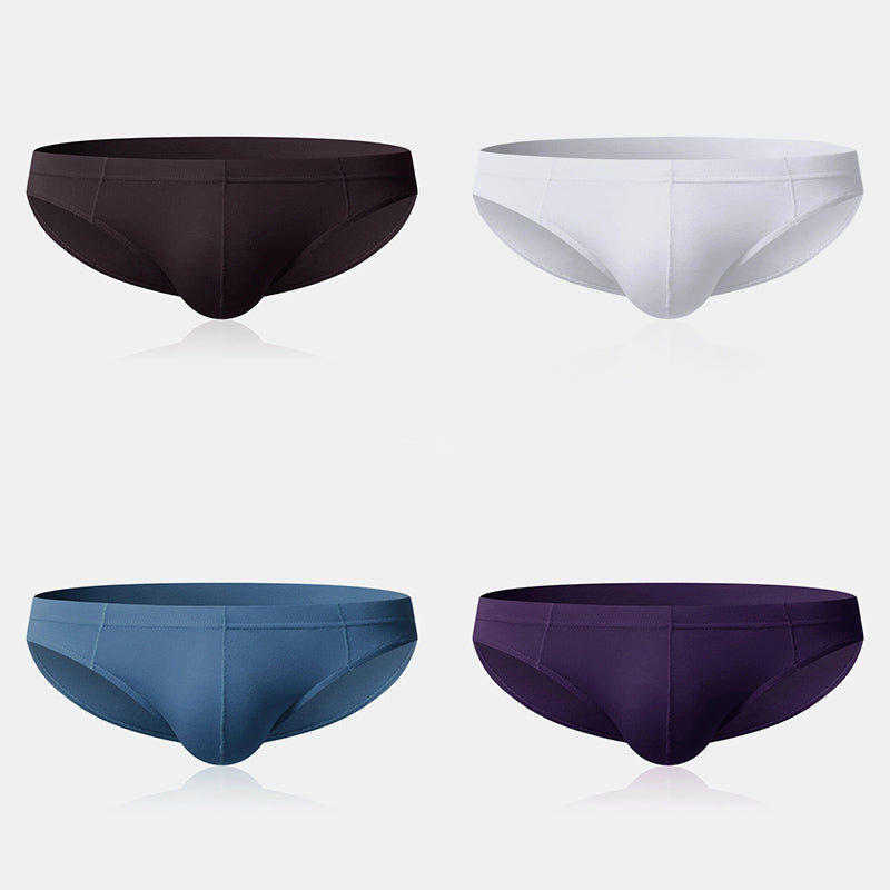 4 Pack Soft Modal Breathable Men Briefs