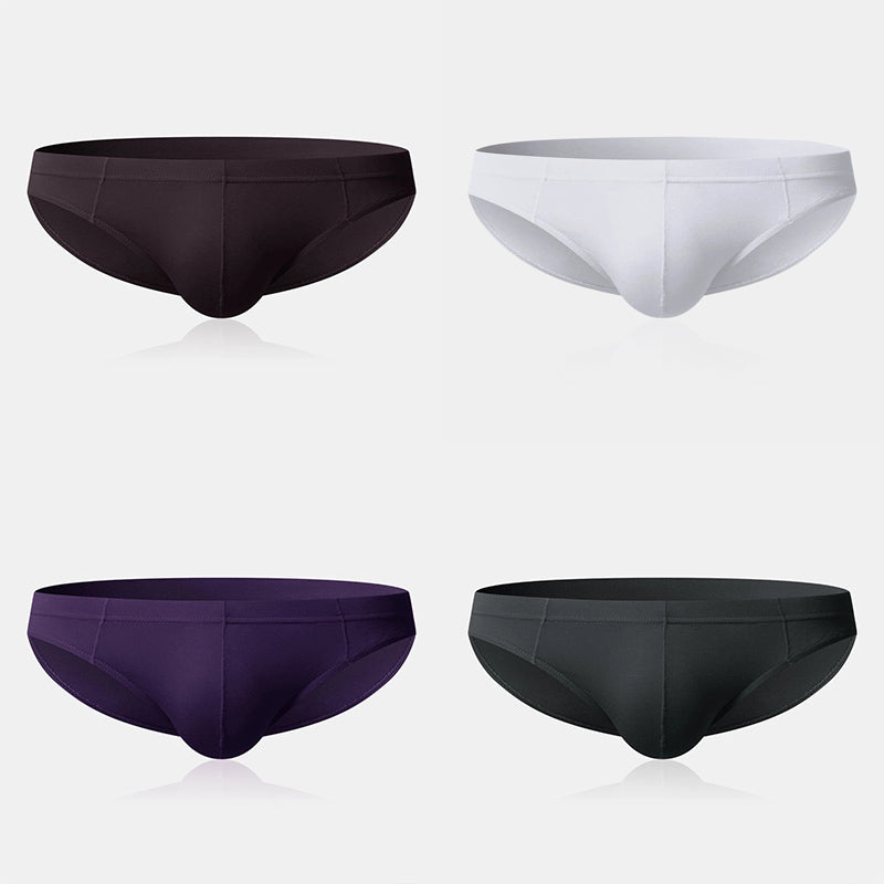 4 Pack Soft Modal Breathable Men Briefs