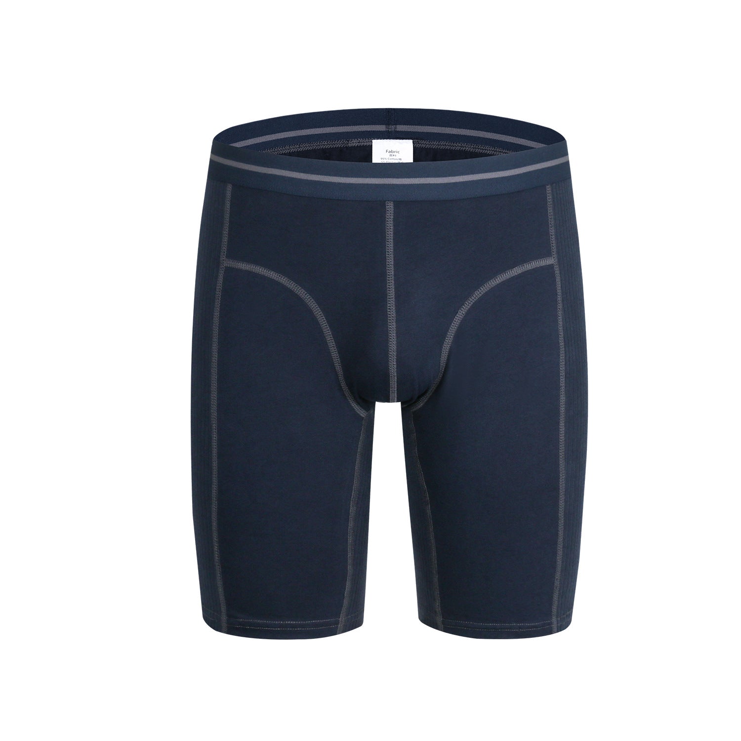 Men's Sports Boxer Brief Fly Front with Pouch