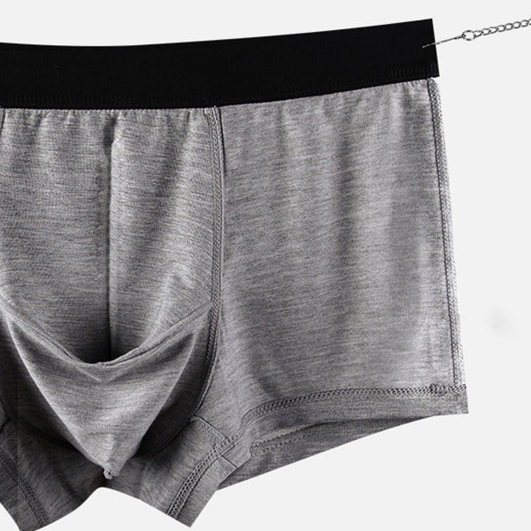 Men's Modal Elephant Separate Pouch Boxer Briefs