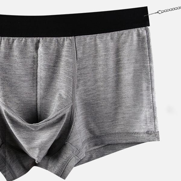 Men's Elephant Separate Pouch Modal Boxer Briefs