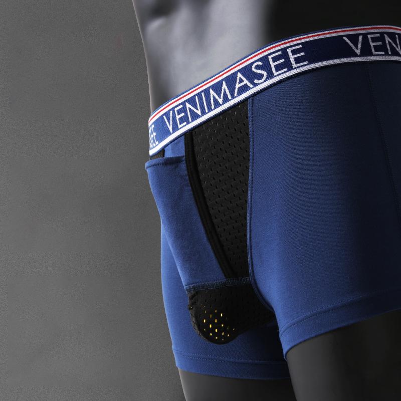Men's Ball Hammock Separate Pouches Boxer Briefs