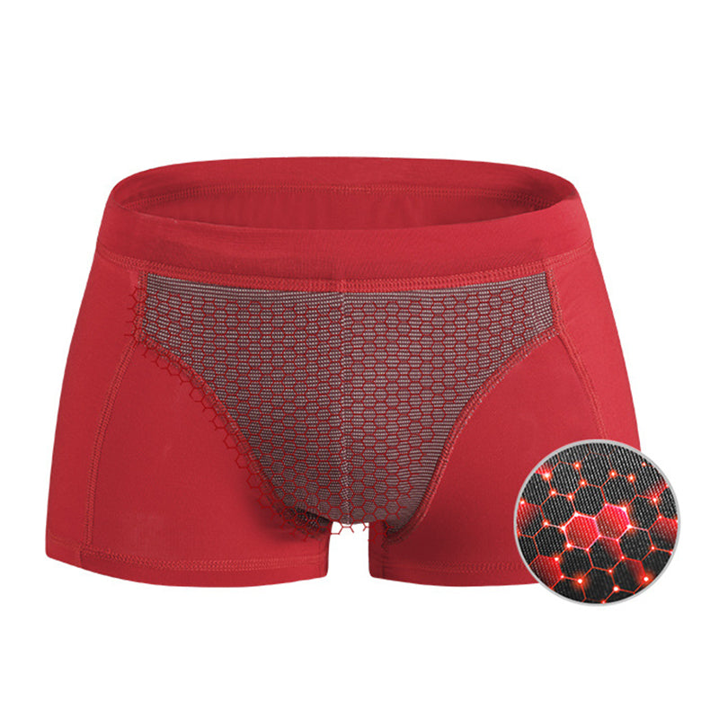 Men's Far Infrared Functional Modal Boxer Briefs
