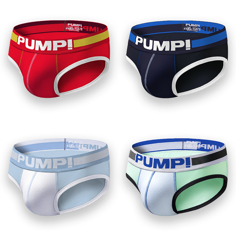 4 Pack Cotton U Convex Pouch Modal Men's Briefs