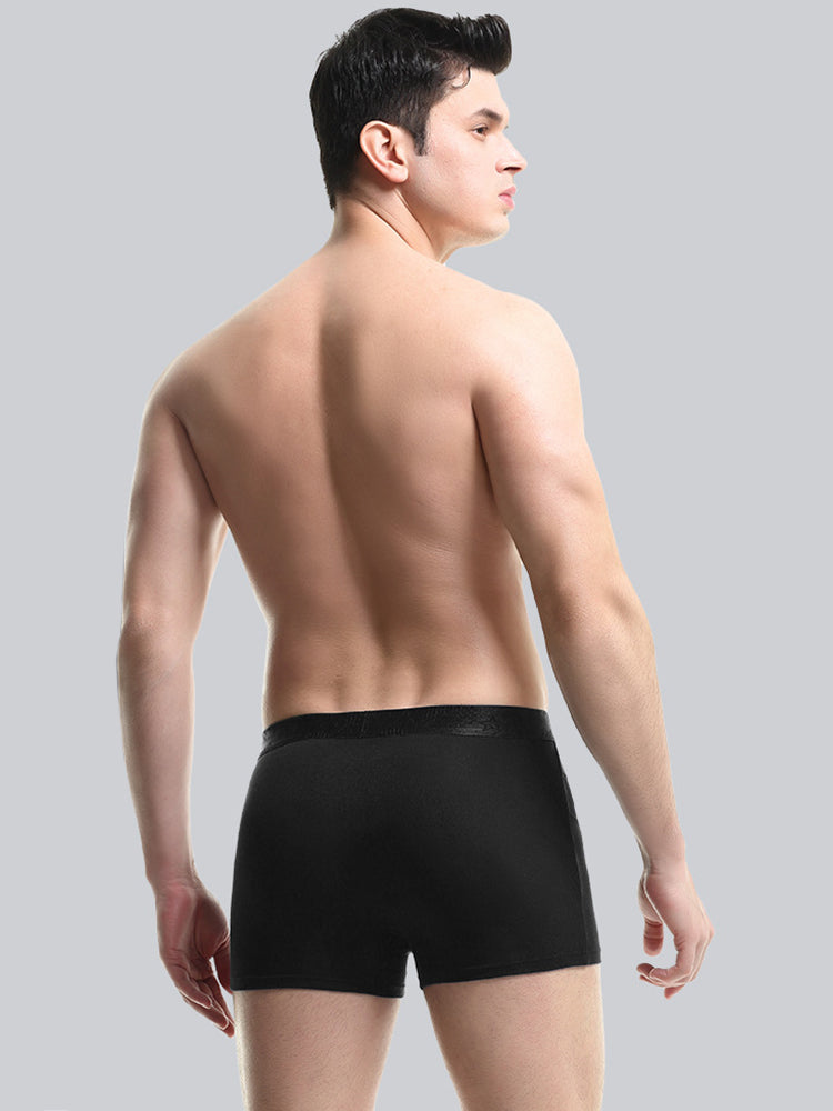 3 Pack Men’s Breathable Splicing Mesh Trunks