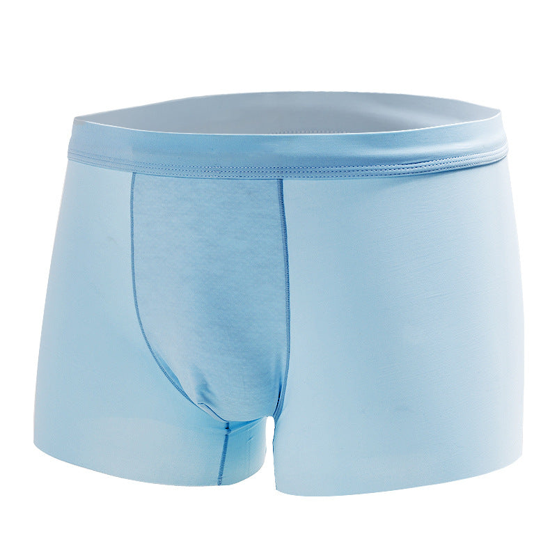 U Convex Pouch Ice Silk Soft Thin Men's Trunk