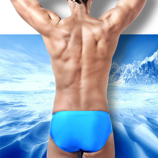 Casual Breathable Ice Silk Breathable Seamless Briefs