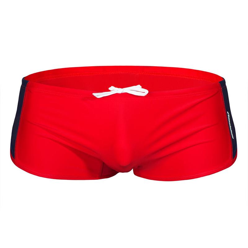 Men's Quick Dry Drawstring Breathable Swim Trunks