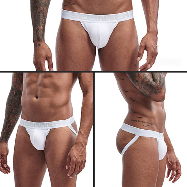 Cotton Sexy Low-waist Thongs Men's Underwear