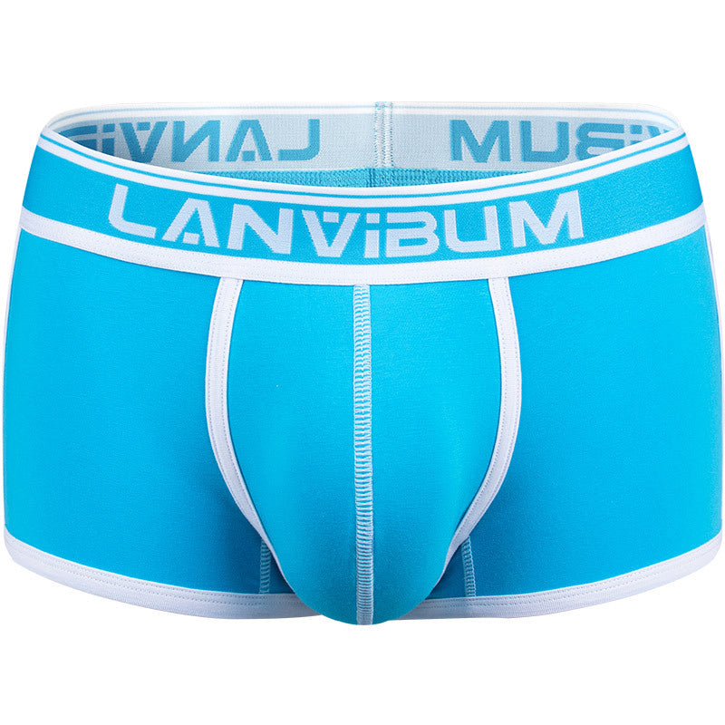 Mens Contrast Color Boxer Briefs