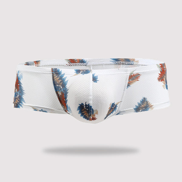 Summer Printed Support Pouch Low-Rise Men's Underwear