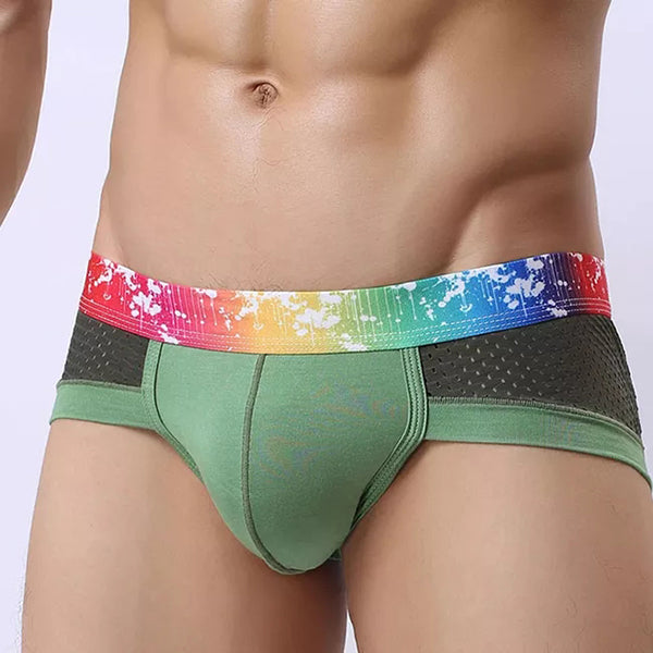 4 Pack Breathable Modal U-convex Pouch Briefs