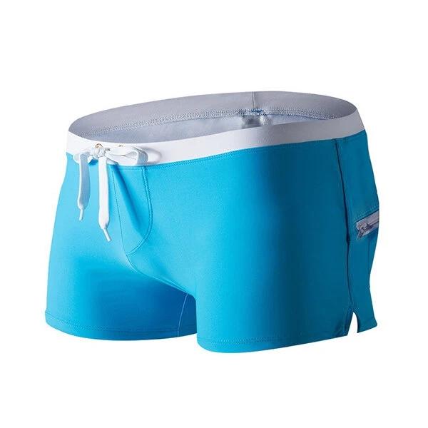 Men's Quick Drying Drawstring Swim Trunks