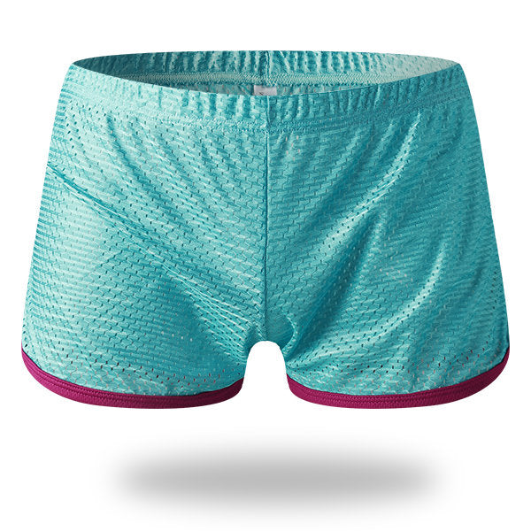 Mens Mesh Loose Breathable Quick Dry Boxers