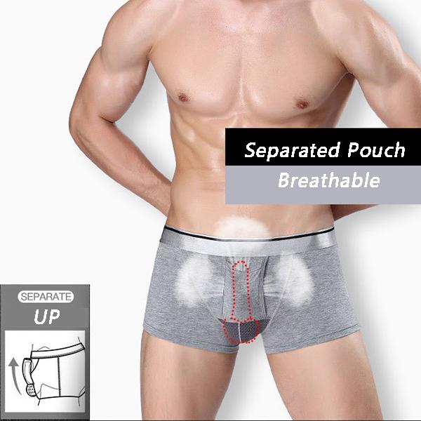 Men's Ball Separation Function Trunk Cotton