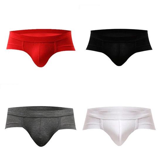 4 Pack Modal Soft Breathable Support Pouch Underwear