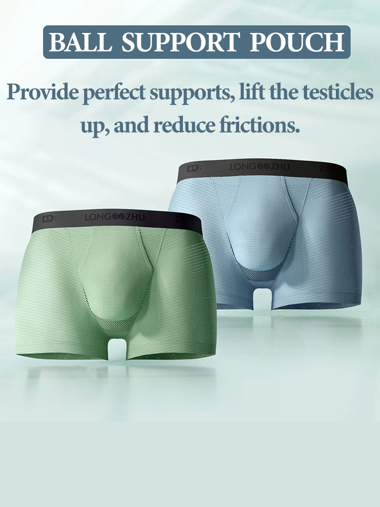Men's Cooling Separate Pouch Boxer Briefs
