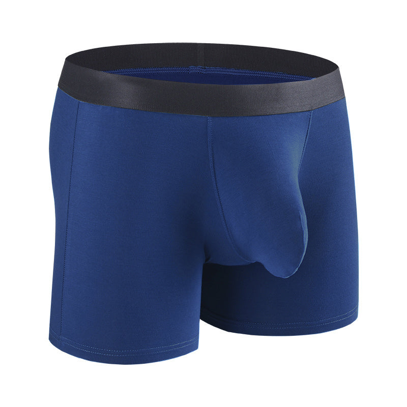 Men's Separate Big Pouch Long Boxer Briefs