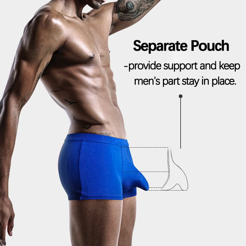 4 Pack Modal Separate Pouch Men's Underwear