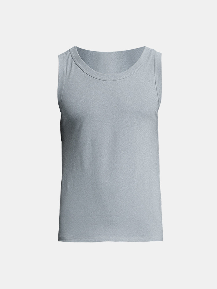 Men's Cotton Moisture Wicking Soft Tanks