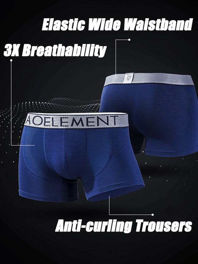 4 Pack Soft Modal Support Pouch Men's Underwear