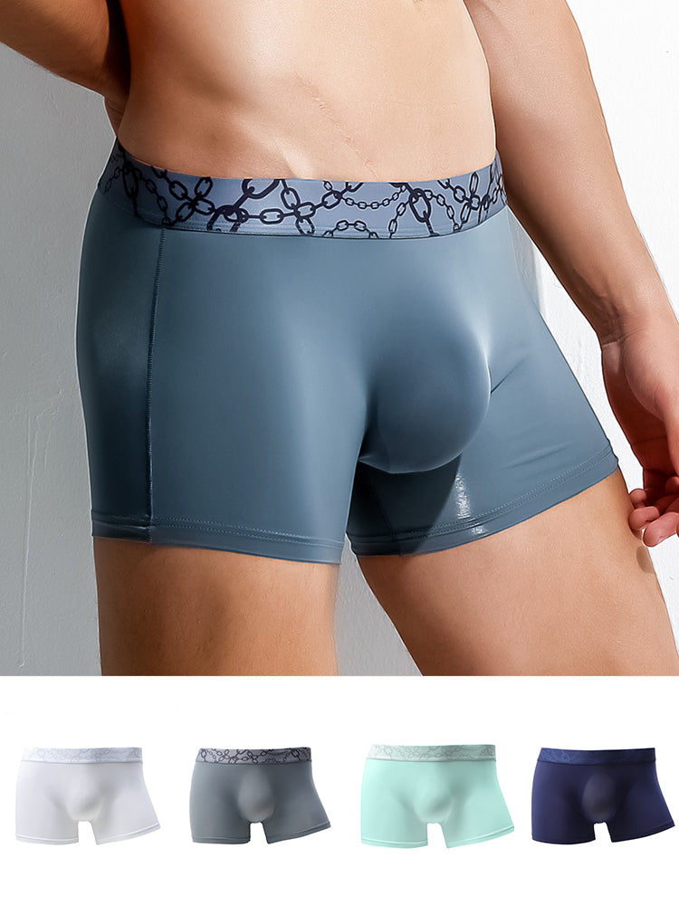 3 Pack Cooling Seamless Pouch Boxer Briefs