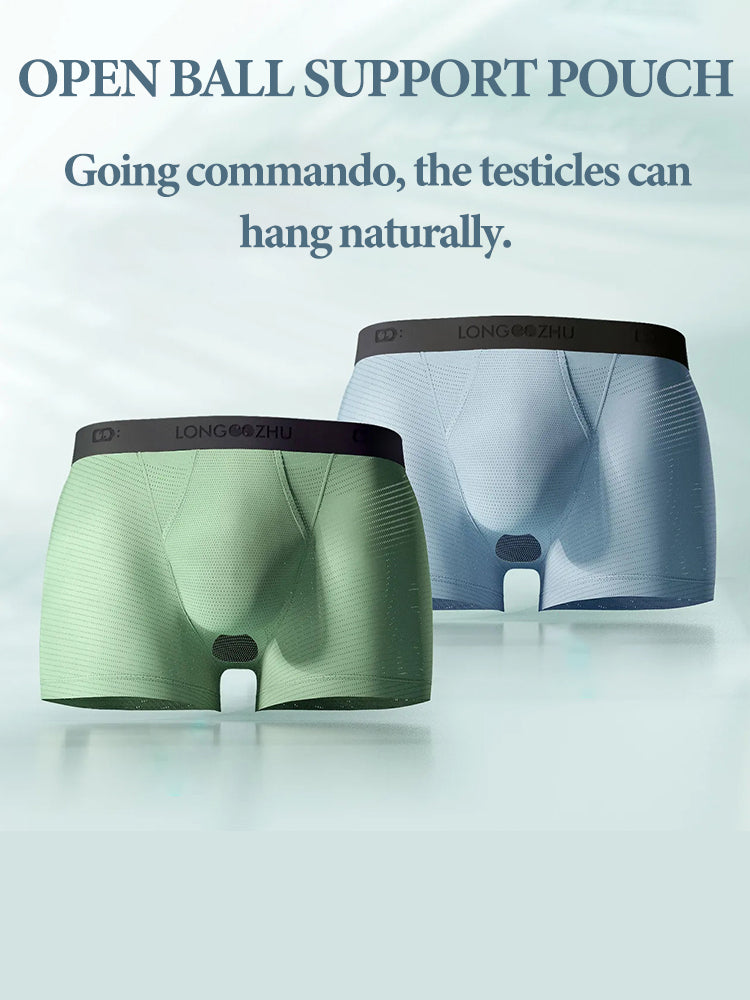 Men's Cooling Separate Pouch Boxer Briefs